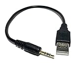 Access 【 20cm 】金メッキ仕上げ USBケーブル 2.0対応 ⇔ 2.5mm ステレオミニプラグ 4極 充電用 USB-A M127-25-G20