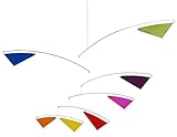 Tranquilスペクトルマルチカラーモダンモバイル、22 " x 34、"アメリカ製