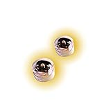 My Vision 高級 サークル LED ライト ２個セット スタンド式 ソーラー 太陽光パネル 自動点灯 照明 ガーデニング 用品 防犯 (イエロー２個セット) MV-MD302-YE
