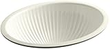 KOHLER K-2219-96 Linia Undercounter Bathroom Sink, Biscuit [並行輸入品]