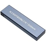 GOODYSHOP 【 NVMe対応 】M.2 SSD 外付けケース NVMe SATA 対応 10Gbps 2TB USB Type-C 3.1 Gen2 GD-EXTM2SSD
