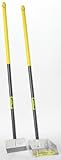 Flexrake 57W Small Scoop and Spade Set with 36-Inch Cherry Stained Wood Handle [並行輸入品]