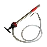 amleso 手動式 オイルポンプ エンジンオイルポンプ 手動 ペール缶 オイル缶 一斗缶 対応 ペールポンプ 手動式オイルポンプ オイル交換 ペールポンプ 自動車用 ハンドポンプ 吸い上げ くみ上げ ポンプ