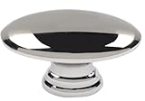 Atlas Homewares A817-PN 1-1/2-Inch Euro-Tech Collection Small Egg Knob, Polished Nickel [並行輸入品]
