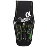 （まとめ）電工ポケット WAIST GEAR 【ドライバー差し×5セット】 グリーン（緑） マーベル MDP-62AG