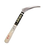 九頭竜川 左きき用草取鋸鎌 疾風 7寸 【日本製】