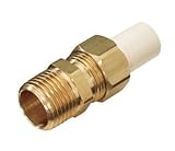 King Brothers Inc. TUM-0750-GD 3/4-Inch Male PXL CPVC X Low Lead Brass Transition Union, Tan [並行輸入品]