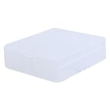 SODIAL 18650バッテリーケースホルダーストレージ収納ボックス箱（ホワイトカラー）