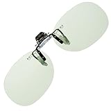 ERナチュレ 日本製 前掛け PCグラス ブルーライト 紫外線カット クリップオン NR-27 (ﾅﾁｭﾗﾙｸﾞﾘｰﾝ)