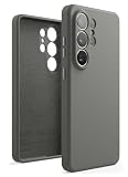 【elago】 Galaxy S26 Ultra 対応 ケース マグネット内蔵 シリコン 耐衝撃 Ultraケース MagSafe 対応 スマホケース [ GalaxyS26Ultra ギャラクシーS26 Ultra SM-S948Q SC-53G SCG37 対応 ] MAGNETIC SILICONE CASE ミディアムグレー