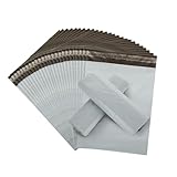 ノーブランド品 宅配ビニール袋 A3サイズ 100枚セット 幅340mm×長さ415mm+閉じフタ45mm 薄手 軽量 防水 撥水加工 強粘着テープ付き