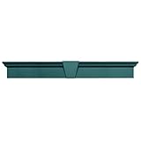 Buildersエッジ060010965004 65 5 / 8 " x 9 "フラットパネルウィンドウヘッダー004、Wedgewoodブルー