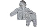 Jordan Baby Boy 'sツーピースフリースパーカー&パンツセット グレー