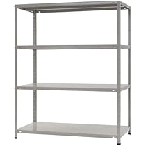 Amazon｜スチールラックのキタジマ KT-8-15 幅180×奥行60×高さ150cm 4