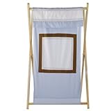 Metro Blue/White/Chocolate Hamper by Bacati [並行輸入品]