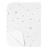 Kushies（クーシーズ）100%コットンフランネル おむつ替えシート 51×76cm (ブルースター)