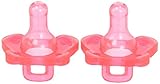 Dr Brown's Silicone Pacifiers - 2 Count (Pink) by Dr. Brown's