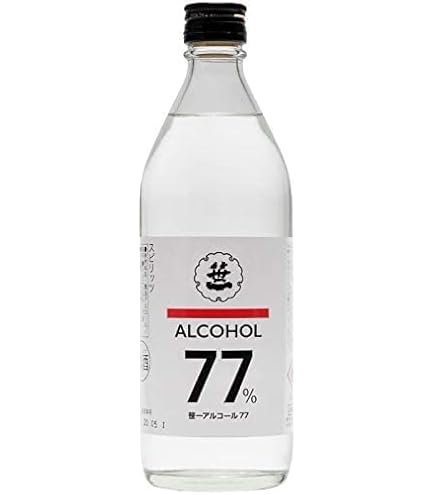 Amazon.co.jp: 菊水酒造 アルコール 77Alcohol 77 500ml瓶 : 食品