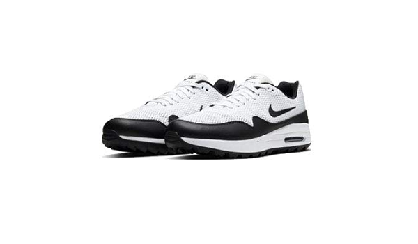Amazon Nike ナイキ Nike Air Max 1g ゴルフシューズ White Black Ci7576 100 26 0cm 8 0 並行輸入品 Nike スポーツ アウトドア