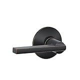 Schlage F10 LAT 716 Latitude Passage Lever, Aged Bronze [並行輸入品]