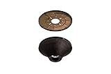 High Quality MC192TB Wet Heavy Duty Semi-Flush Mount Canopy Kit, Tuscan Bronze