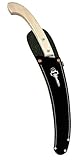 Weaver Leather Straight Back Curved Saw Scabbards with Snap, Black [並行輸入品]