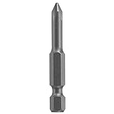 Bosch 27360 PH1, 2-Inch Length, Extra Hard Titanium Dipped Number 1 Phillips Head Power Insert Bit [