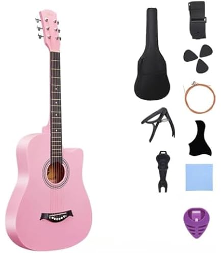 Amazon | 6文字列の40インチ女の子のためのアコースティックギター