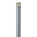 タカショー　ポールライト（100V)　スタイルポールライト　15型 ルーバー　HFD-D49L　●71689000　【エクステリア照明 ライト】 スレートシルバー