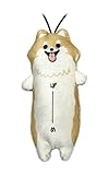 [野澤作蔵商店] 【のび犬 ポメラニアン 】ぽーめ ストラップ マスコット ふわふわ ぬいぐるみ 小型犬 ペット