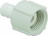 Viega 43323 PureFlowゼロLead Poly合金PexクリンプLavアダプタに3 / 8インチby 1 / 2インチクリンプX Lav 250-pack
