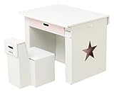 マツダ紙工業 エコかわデスクセット(スター・ピンク) 9001000081