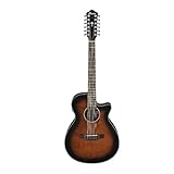 Ibanez AEG 12弦 アコースティックエレキギター (ダークバイオリン サンバースト)