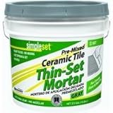 CUSTOM BLDG PRODUCTS CTTSG3 3.5-Gallon Thin Set Mortar [並行輸入品]