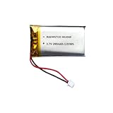 3.7v 280mAh 402040 Li-Po リチウムポリマー バッテリー R/C 充電池 交換用バッテリー