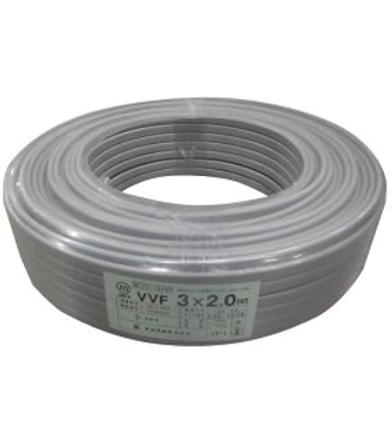 Amazon.co.jp: 富士電線工業 EM-EEF エコケーブル 2.0mm 3c 100m 600V