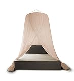 LIQICAI 蚊帳 昆虫の侵入を防ぐベッドカバー それは皮膚を刺激しない 完全なサスペンションキット、 マルチカラーオプション ( 色 : Dirt-color )