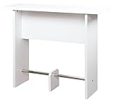 【サンニード】鏡面カウンターテーブル KW-110 ホワイト 幅110 高さ90 Y-L1