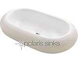 ポラリス洗面台p031 V枕Top Porcelain容器シンク クリーム P031VBisque