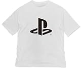 コスパ プレイステーション ビッグシルエット Tシャツ PlayStation WHITE XLサイズ