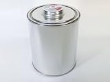 空缶　1L 丸缶ダブル(穴あきフタ付)　コンクリートインダストリー
