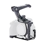TILTA ハーフカメラケージ 軽量キット ソニーA7R V対応 コンパクトNATOトップハンドル、18mm NATOレールアタッチメント付き グレー TA-T46-A-TG