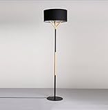 布床灯、北欧現代のシンプルな木製の芸術垂直テーブルランプリビングルームベッドルームの研究フットスイッチ高い1640ミリメートル