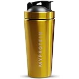 マイプロテイン ゴールデン メタル シェイカー 750ml myprotein golden stainless steel shaker