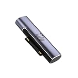 ALLVD Type-C to Surface PD 高速充電 急速 アダプタ 充電アダプター 変換 コネクタ 15V/3A 102W PD USB-C出力をサポート102W 充電器必要 両端Type-cケーブル必要、Surface Pro 7/6/5 Surface Laptop 3/4 Book 対応 充電アダプター 充電保護