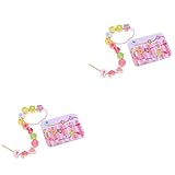 Totority 2個セット ビーズのおもちゃ パズルのおもちゃ スレッディングのおもちゃ ひものおもちゃ パズルおもちゃ レースビーズ フ