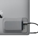Slipdrive - ノートパソコン用ポータブルハードドライブスリーブ - SSDソリッドステートドライブ - 再利用可能な接着剤 - 5インチ x 3.2インチ スティックオン外付けハードドライブキャリーケース - トラベルポケットポーチ (S、グレー)