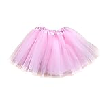 発表会 ダンス パニエ　TUTUチュチュスカート　レディース　大人用　カラフル　フリフリ　スカート レディース　舞台衣装 (ピンク)