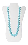 Little Teether Classic Teething Necklace for Baby Nursing - Stylish Silicone Necklace for Moms, Teet