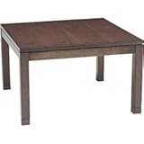 シェルタ SCELTA コタツ/こたつ/炬燵 正方形 90M ダークブラウン